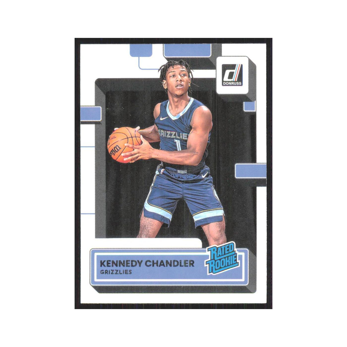 Kennedy Chandler Rookie 2022 Panini Donruss #236 Memphis Grizzlies NM