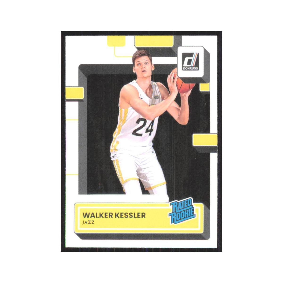 Walker Kessler Rookie 2022 Panini Donruss #222 Utah Jazz Basketball Card NM