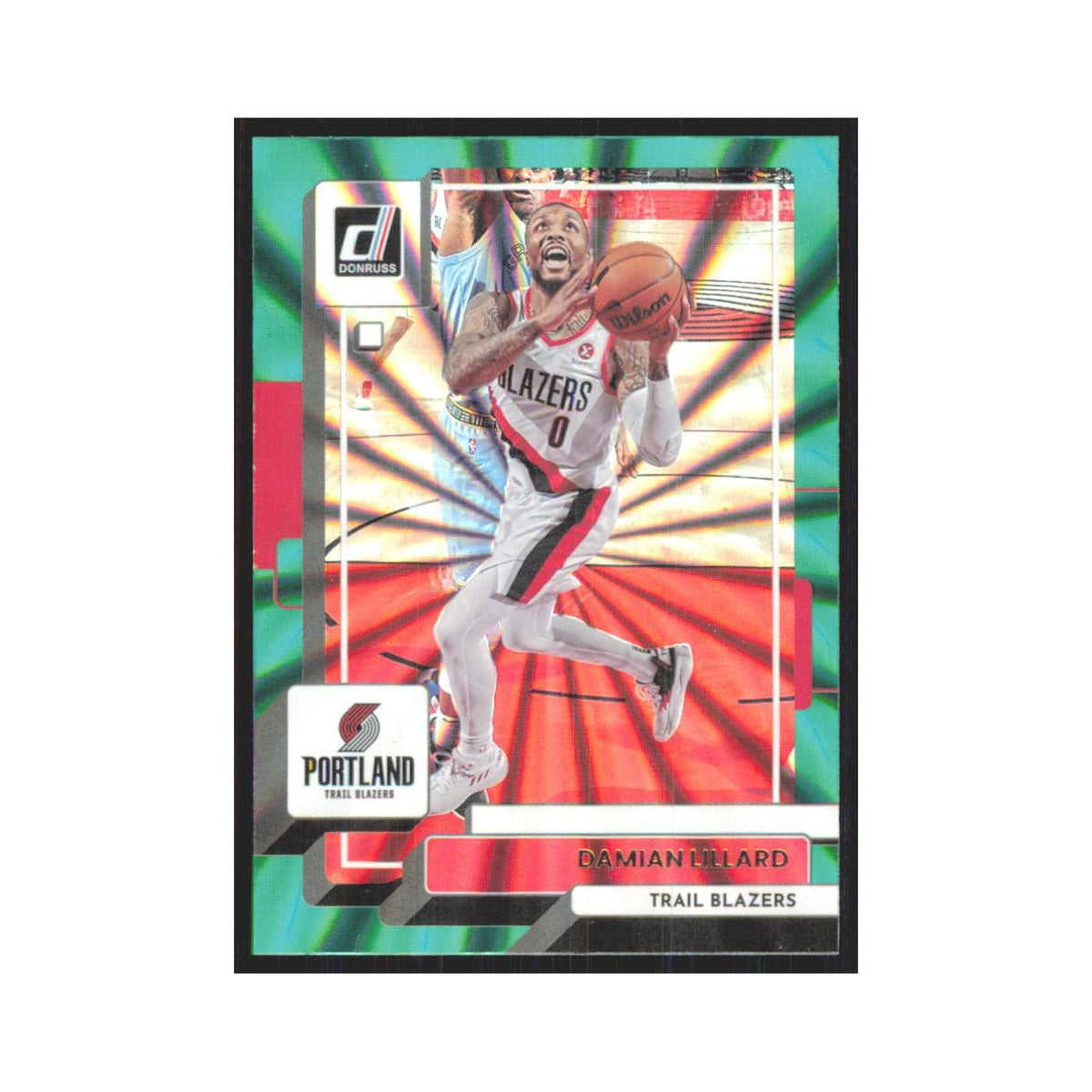 Damian Lillard 2022 Panini Donruss #106 Portland Trail Blazers NM