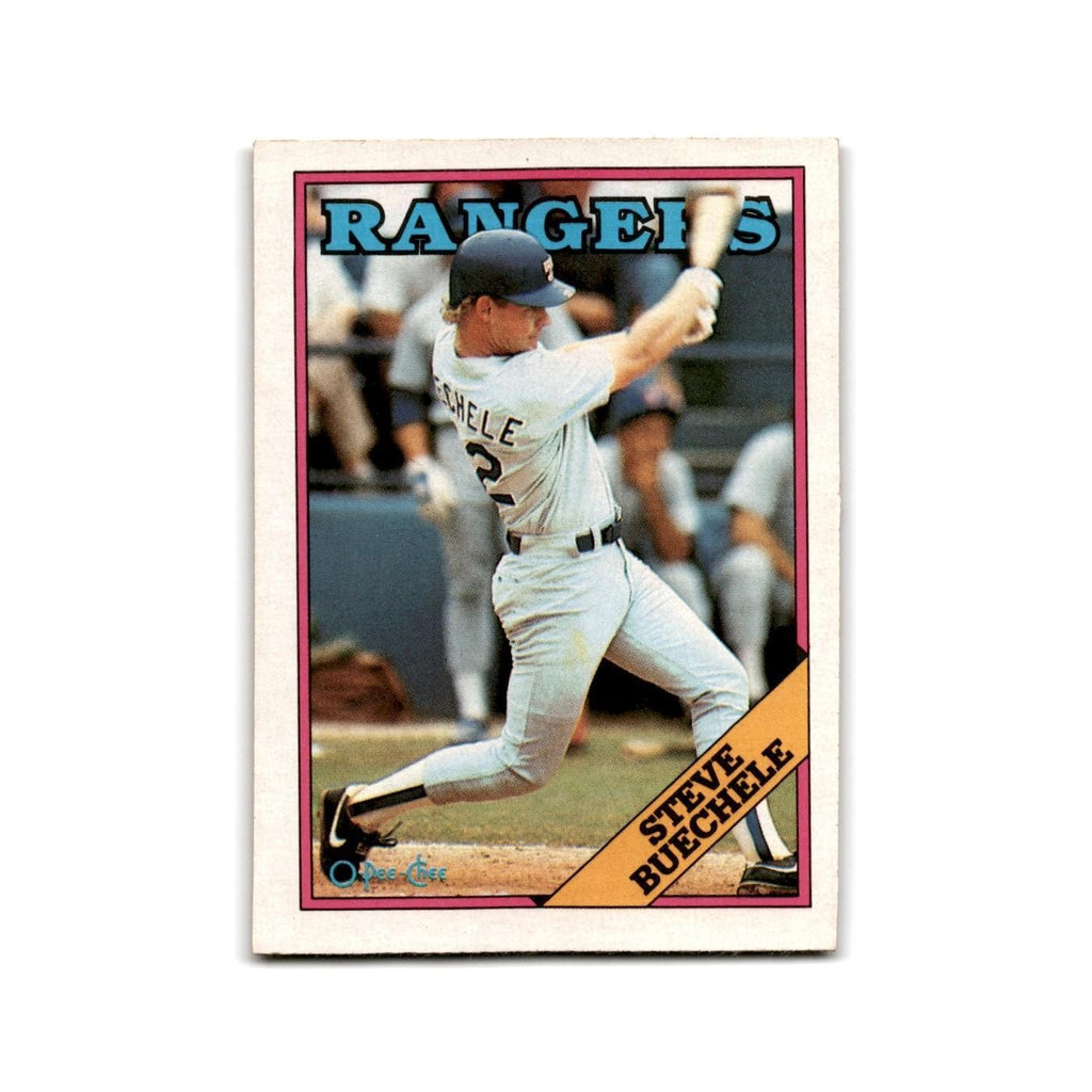Steve Buechele 1988 O-Pee-Chee #2 Texas Rangers Baseball Card NM