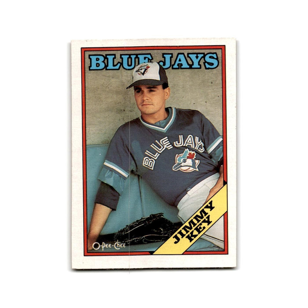 Jimmy Key 1988 O-Pee-Chee #47 Toronto Blue Jays Baseball Card NM