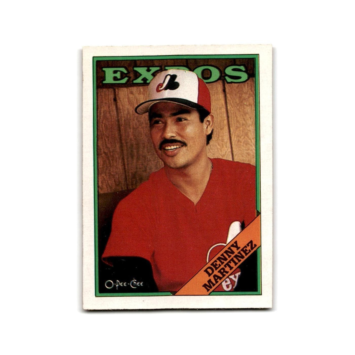 Denny Martinez 1988 O-Pee-Chee #76 Montreal Expos Baseball Card NM