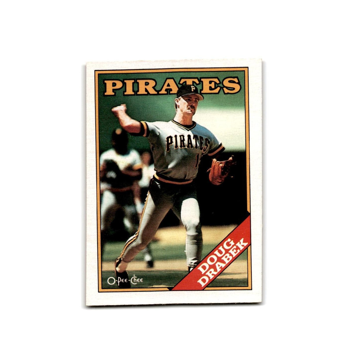 Doug Drabek 1988 O-Pee-Chee #143 Pittsburgh Pirates Baseball Card NM