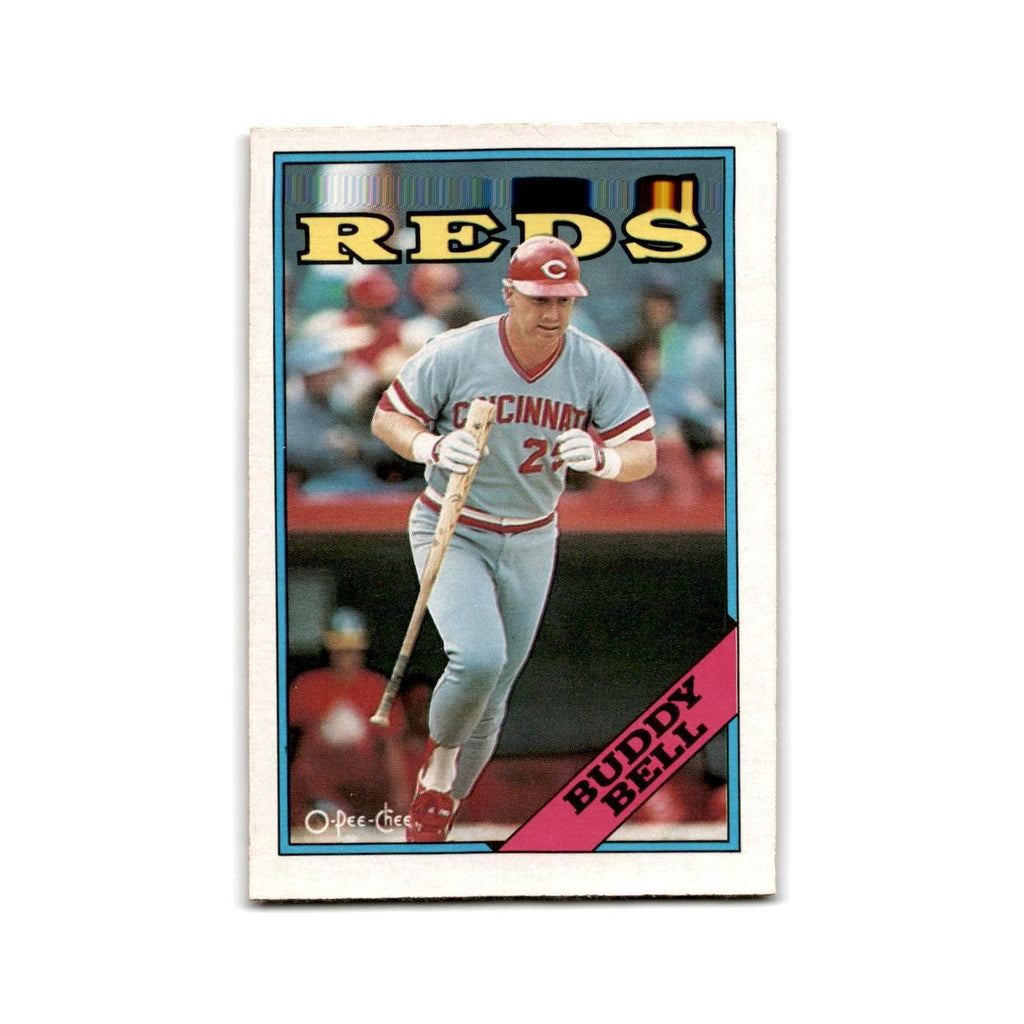 Buddy Bell 1988 O-Pee-Chee #130 Cincinnati Reds Baseball Card NM