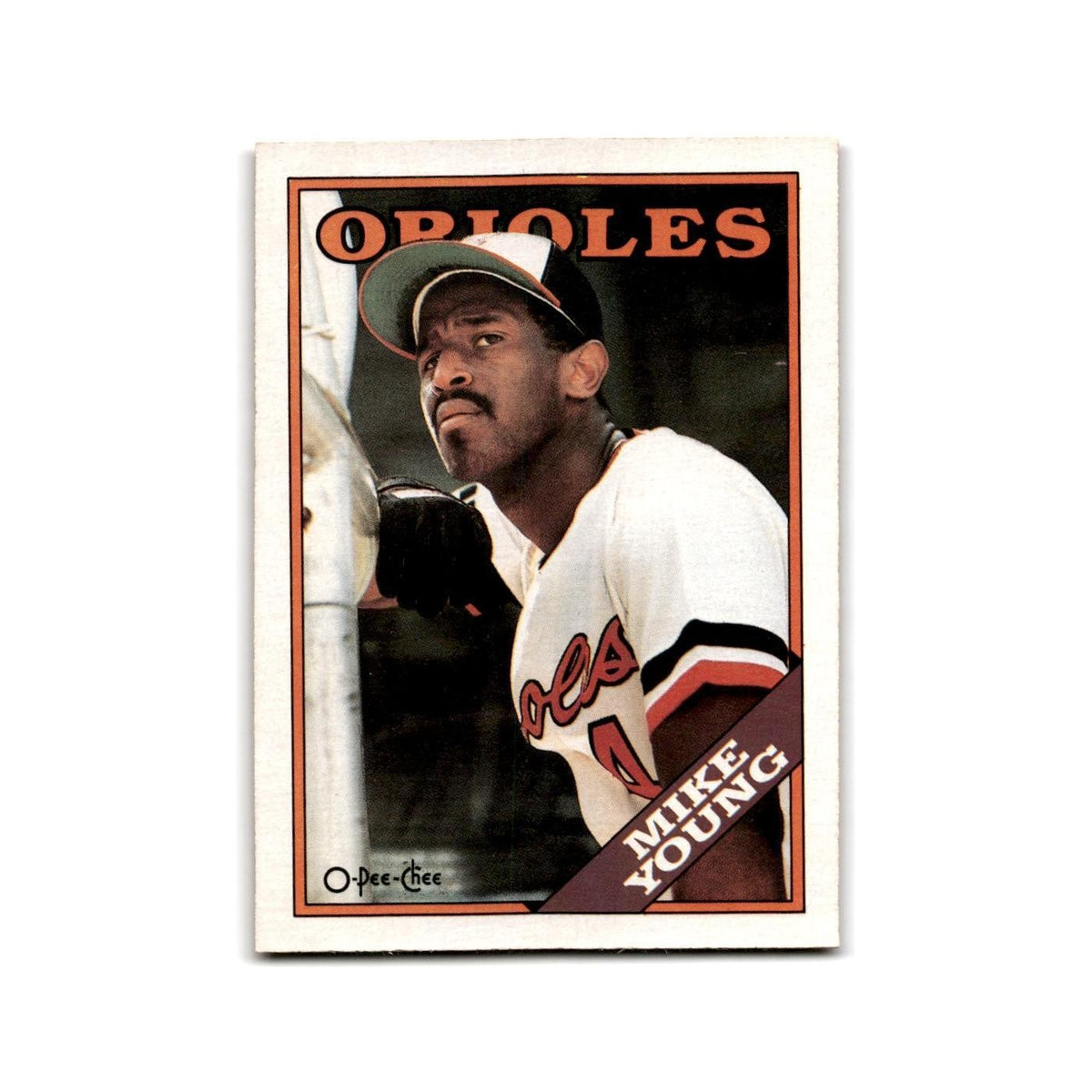 Gerald Young 1988 O-Pee-Chee #11 Houston Astros Baseball Card NM