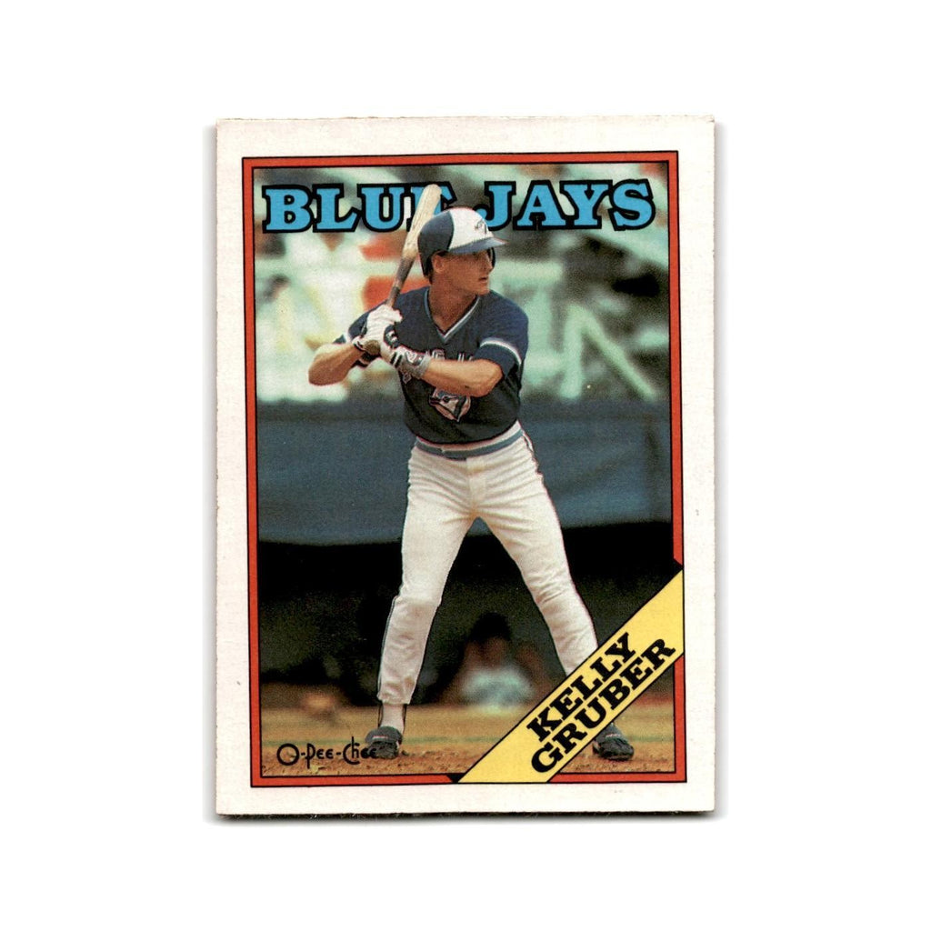 Kelly Gruber 1988 O-Pee-Chee #113 Toronto Blue Jays Baseball Card NM