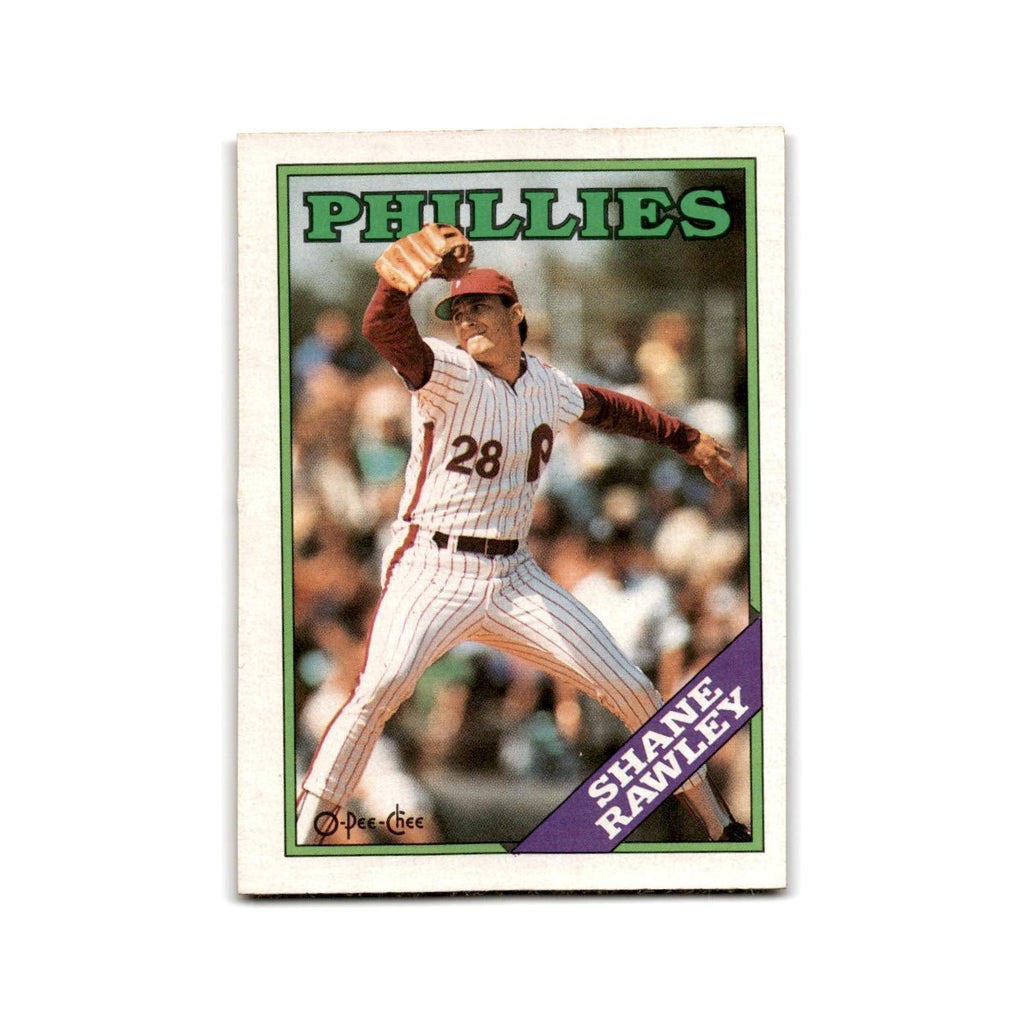 Shane Rawley 1988 O-Pee-Chee #66 Philadelphia Phillies Baseball Card NM
