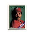 Juan Samuel 1988 O-Pee-Chee #19 Philadelphia Phillies Baseball Card NM