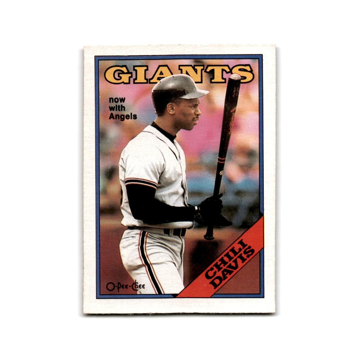 Chili Davis 1988 O-Pee-Chee #15 California Angels Baseball Card NM