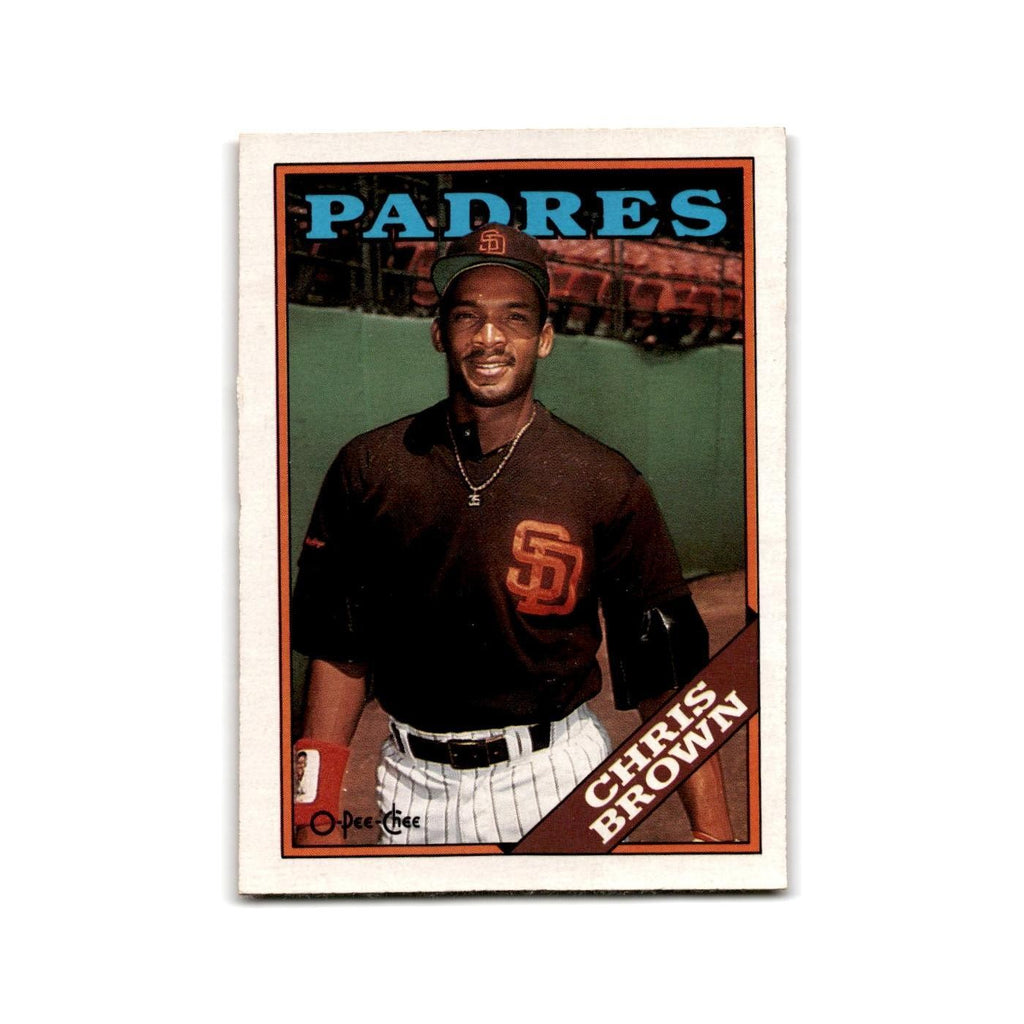 Chris Brown 1988 O-Pee-Chee #112 San Francisco Giants Baseball Card NM