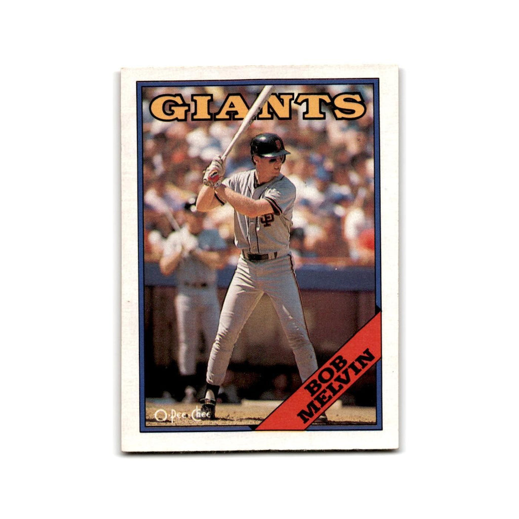 Bob Melvin 1988 O-Pee-Chee #41 San Francisco Giants Baseball Card NM