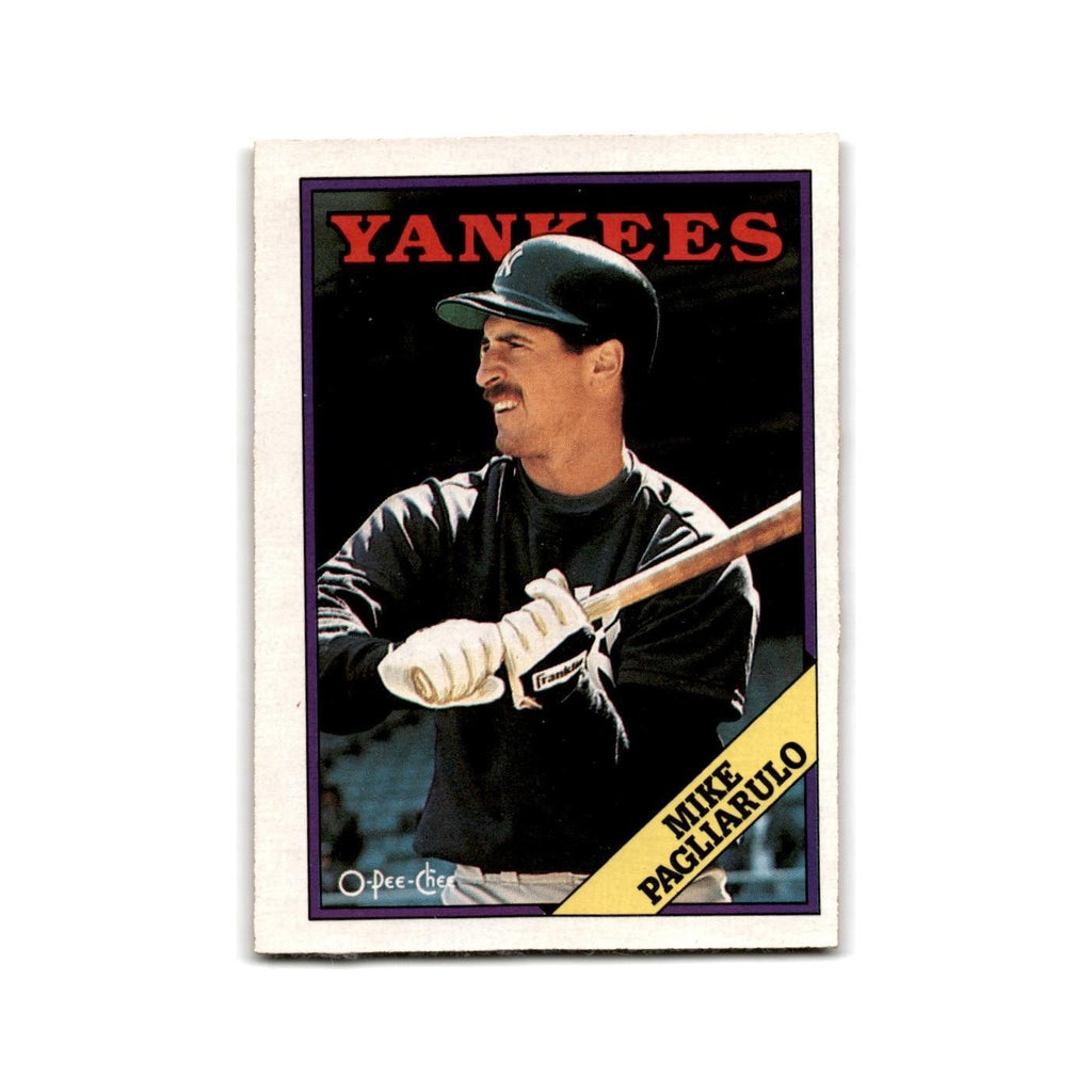 Mike Pagliarulo 1988 O-Pee-Chee #109 New York Yankees Baseball Card NM