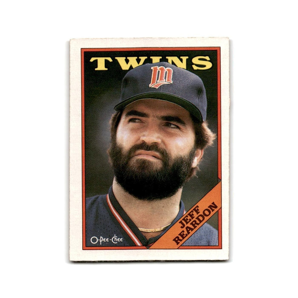 Jeff Reardon 1988 O-Pee-Chee #99 Minnesota Twins Baseball Card NM