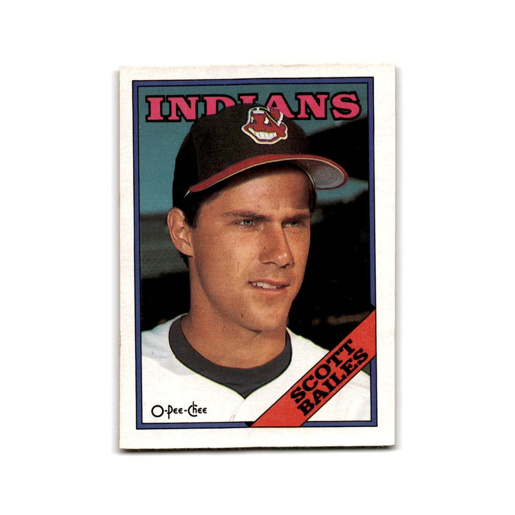 Scott Bailes 1988 O-Pee-Chee #107 Cleveland Indians Baseball Card NM
