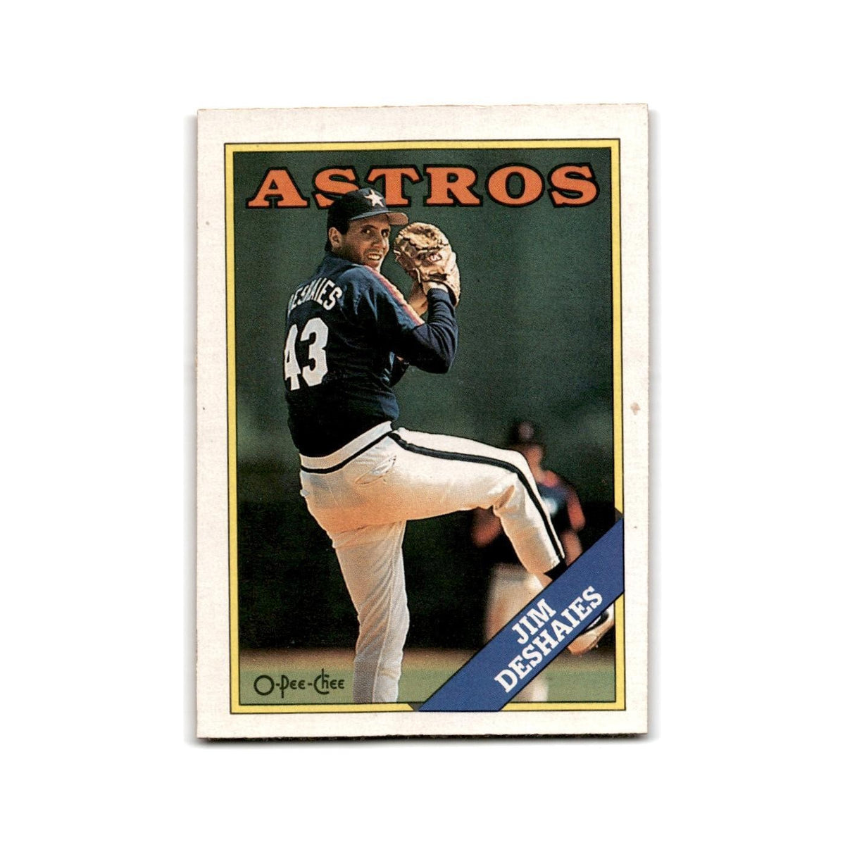 Jim Deshaies 1988 O-Pee-Chee #24 Houston Astros Baseball Card NM