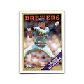 Teddy Higuera 1988 O-Pee-Chee #110 Milwaukee Brewers Baseball Card NM