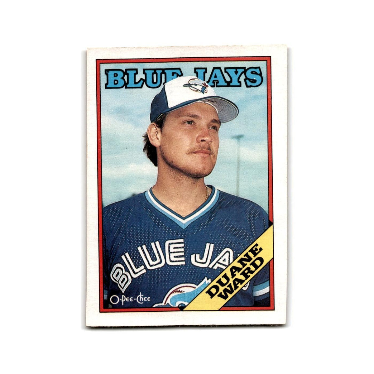 Duane Ward 1988 O-Pee-Chee #128 Toronto Blue Jays Baseball Card NM