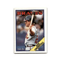 Ken Oberkfell 1988 O-Pee-Chee #67 Atlanta Braves Baseball Card NM