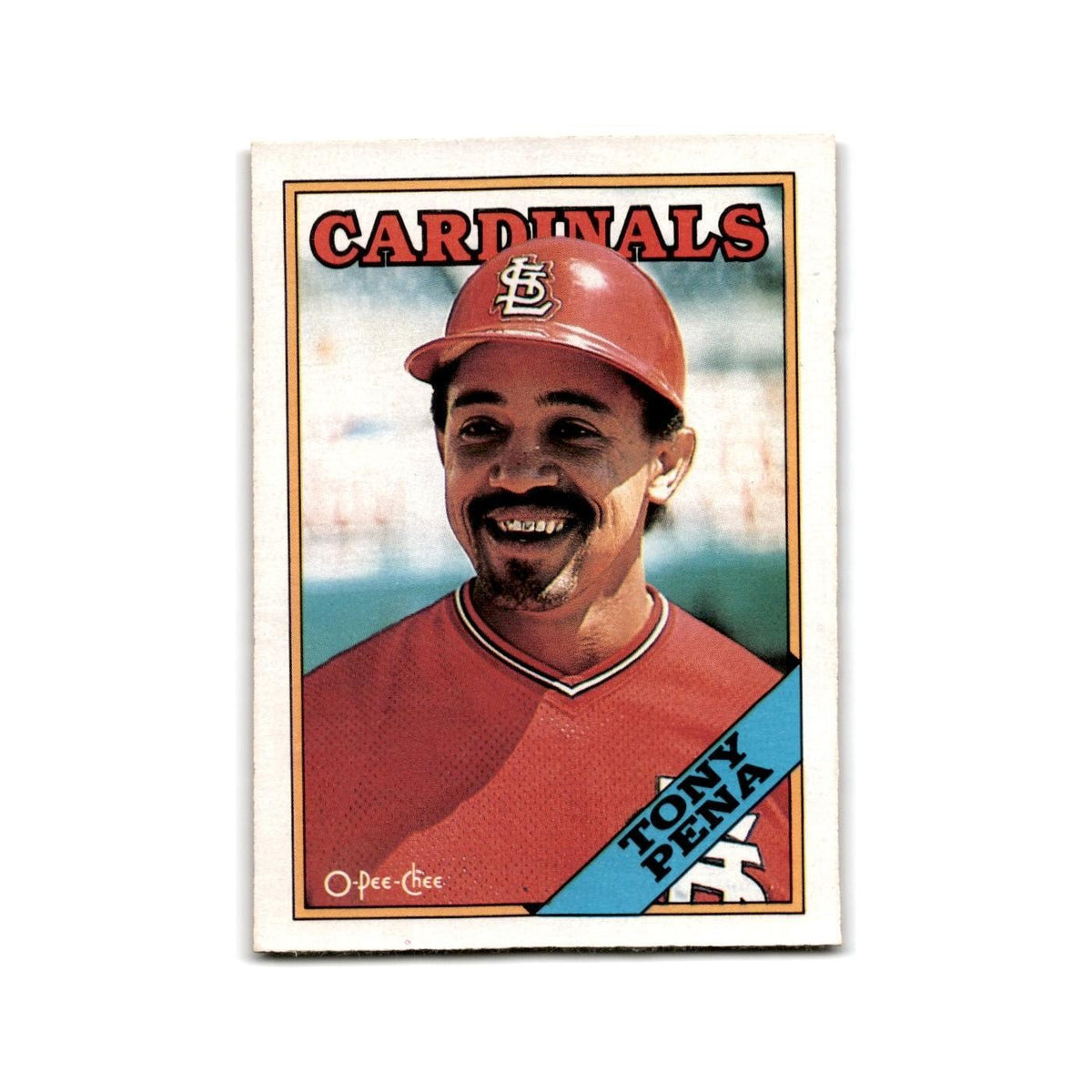 Tony Pena 1988 O-Pee-Chee #117 St. Louis Cardinals Baseball Card NM