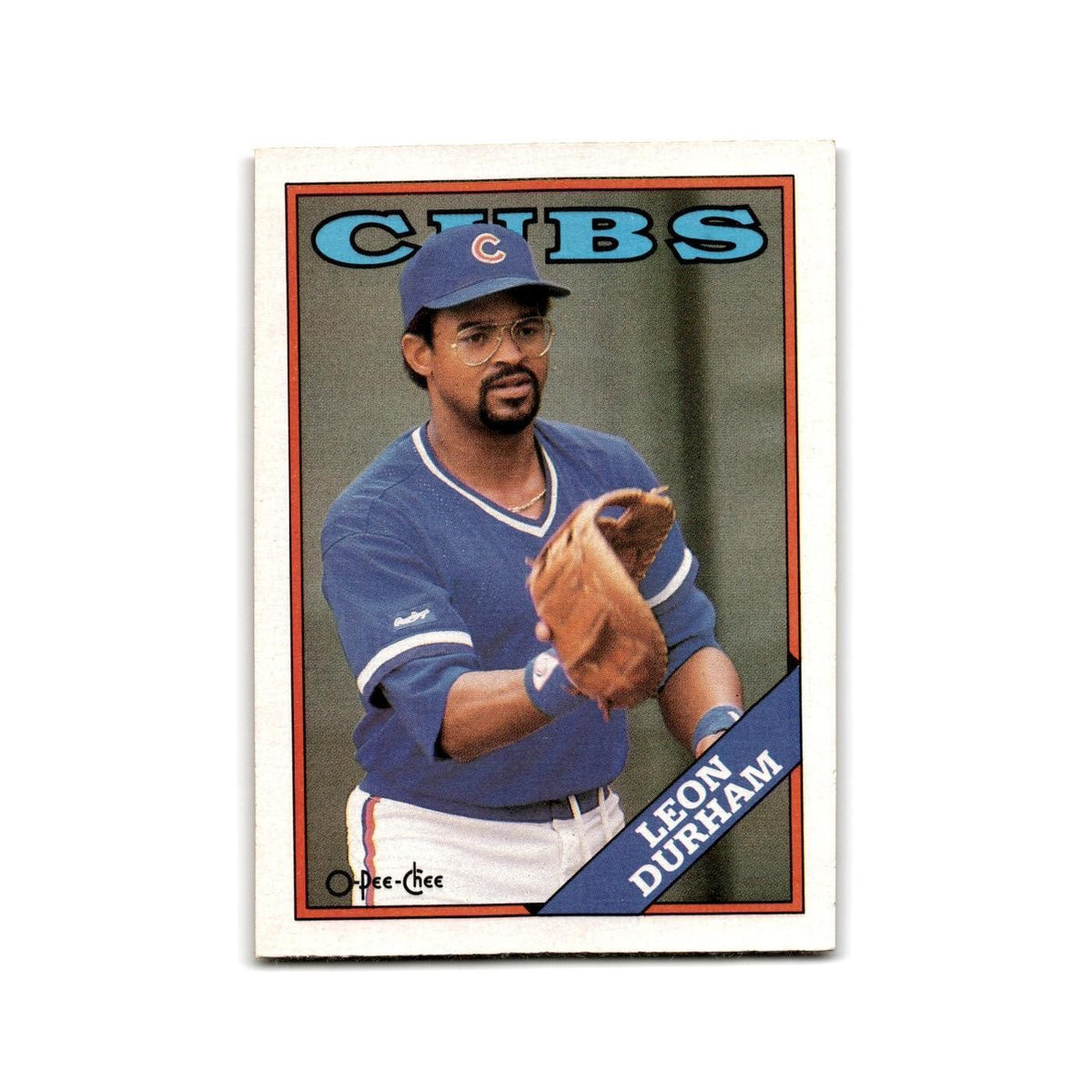 Leon Durham 1988 O-Pee-Chee #65 Chicago Cubs Baseball Card NM