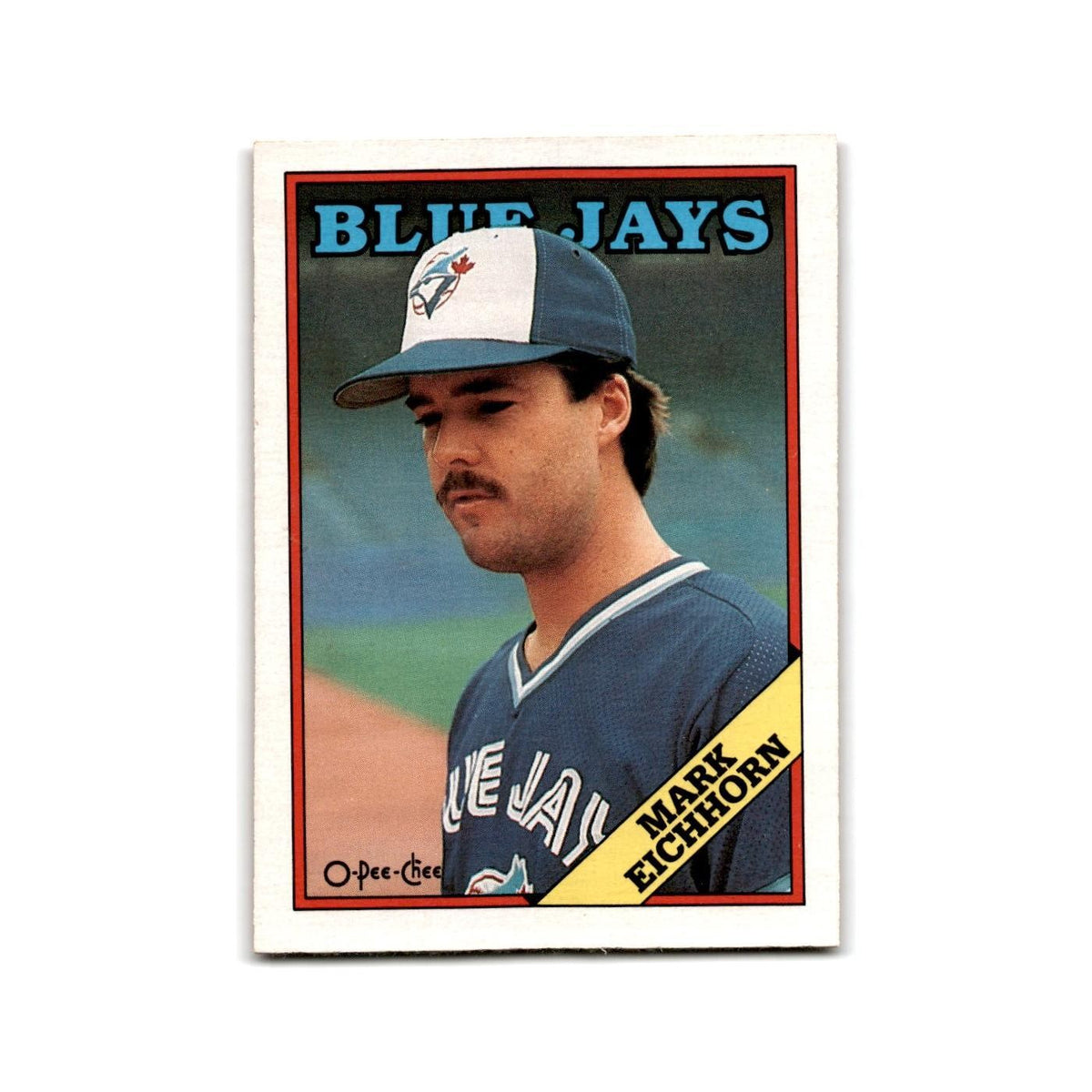 Mark Eichhorn 1988 O-Pee-Chee #116 Toronto Blue Jays Baseball Card NM
