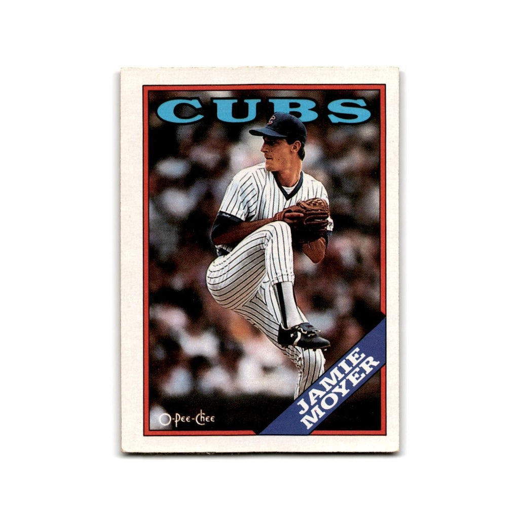 Jamie Moyer 1988 O-Pee-Chee #36 Chicago Cubs Baseball Card NM