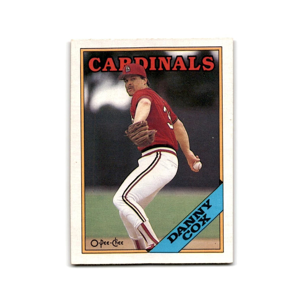 Danny Cox 1988 O-Pee-Chee #59 St. Louis Cardinals Baseball Card NM