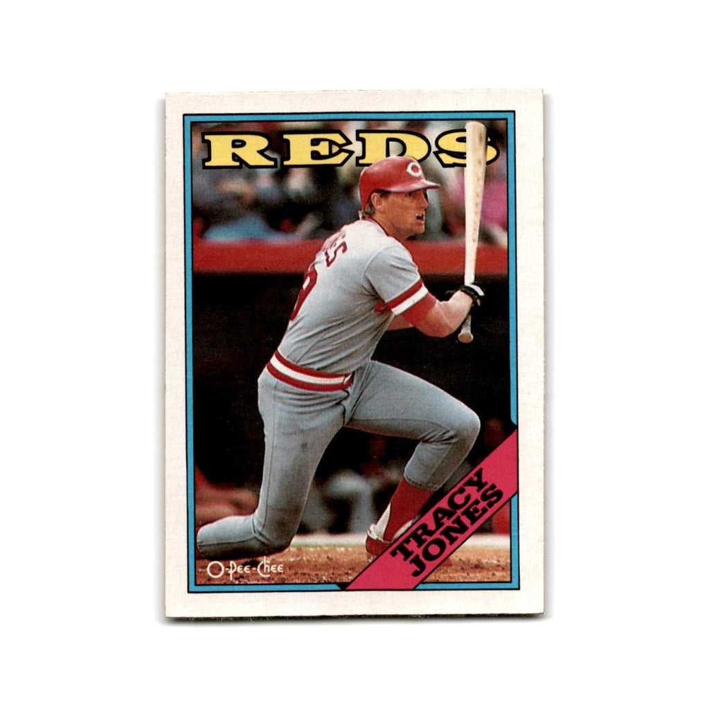 Tracy Jones 1988 O-Pee-Chee #101 Cincinnati Reds Baseball Card NM