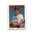 Bill Wegman 1988 O-Pee-Chee #84 Milwaukee Brewers Baseball Card NM