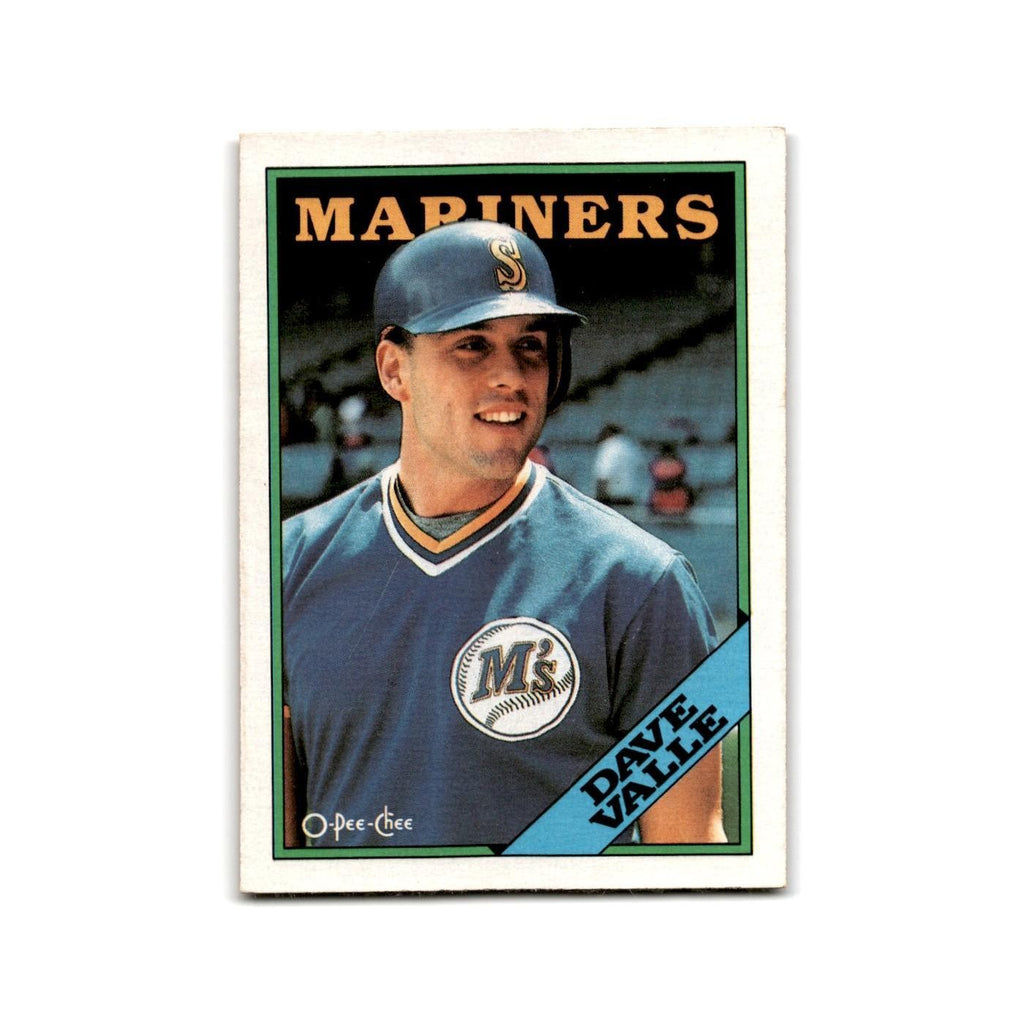 Dave Valle 1988 O-Pee-Chee #83 Seattle Mariners Baseball Card NM