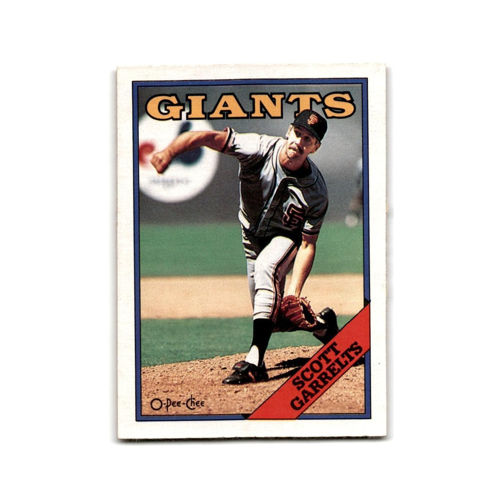 Scott Garrelts 1988 O-Pee-Chee #97 San Francisco Giants Baseball Card NM