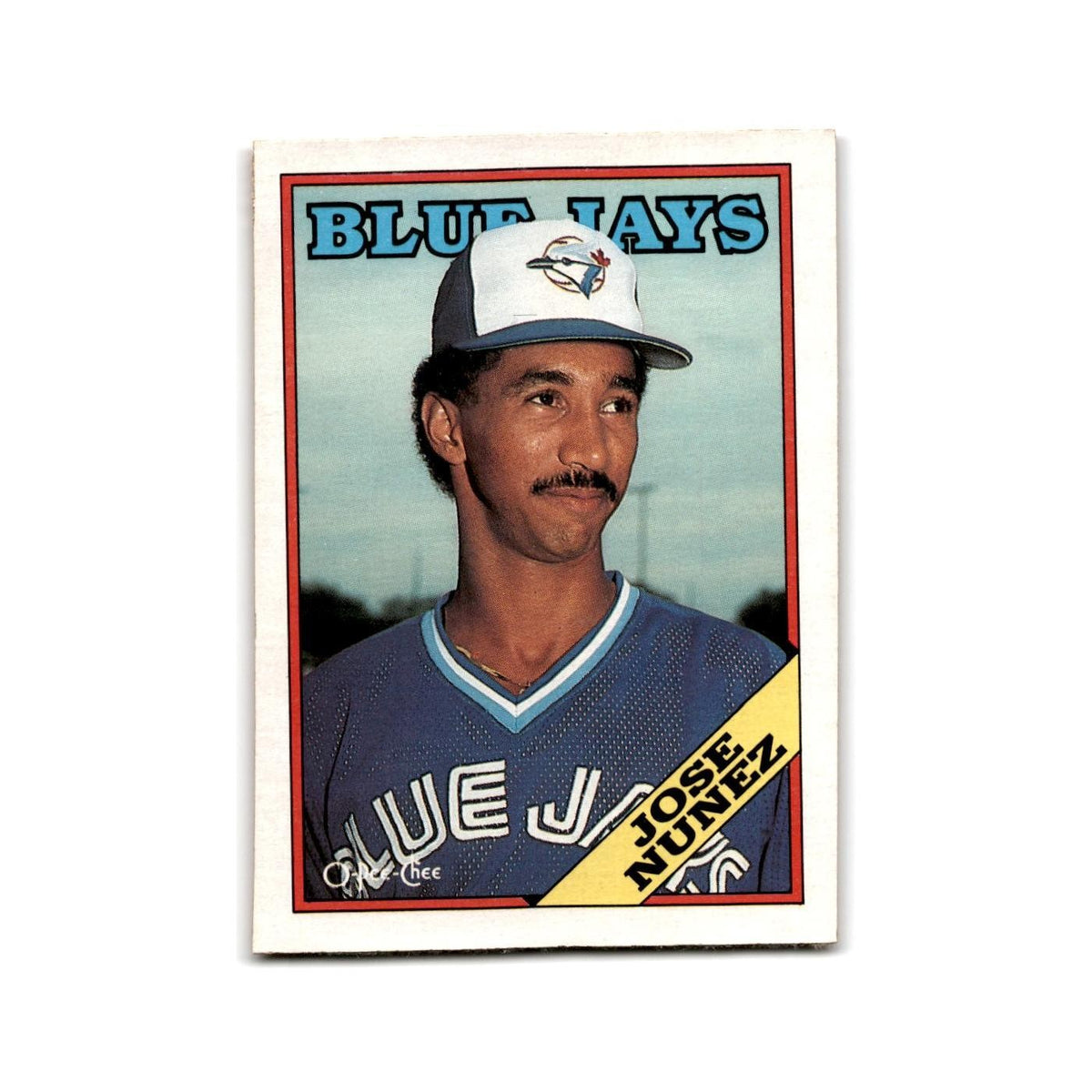 Jose Nunez 1988 O-Pee-Chee #28 Toronto Blue Jays Baseball Card NM