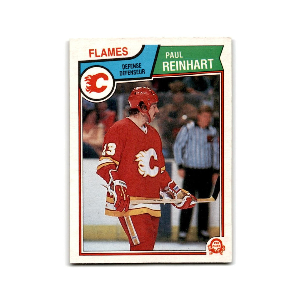 1983 O-Pee-Chee Paul Reinhart Calgary Flames #91