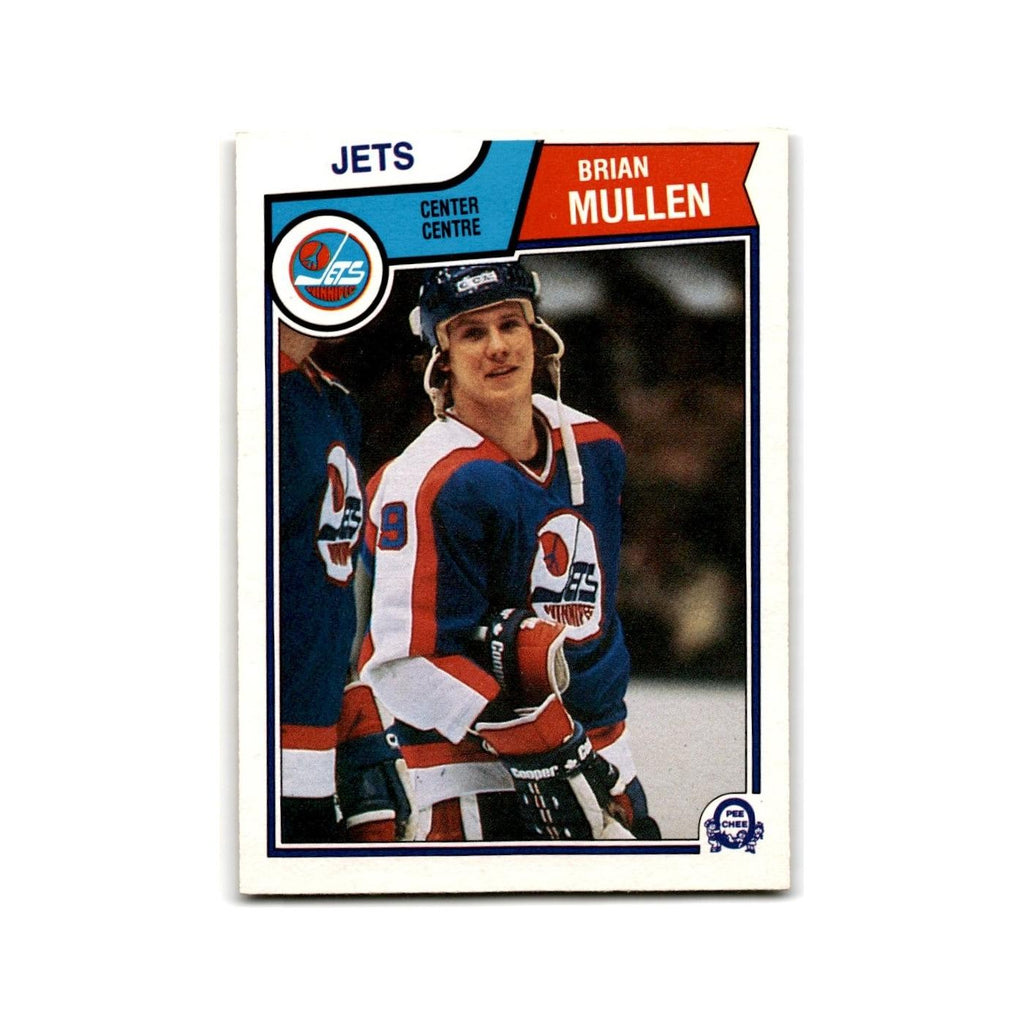 1983 O-Pee-Chee Brian Mullen RC Winnipeg Jets #389