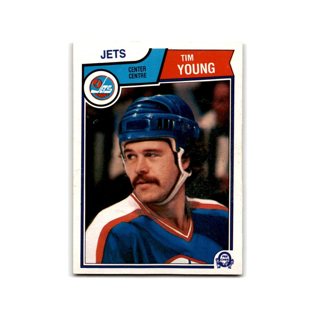 1983 O-Pee-Chee Tim Young Winnipeg Jets #395