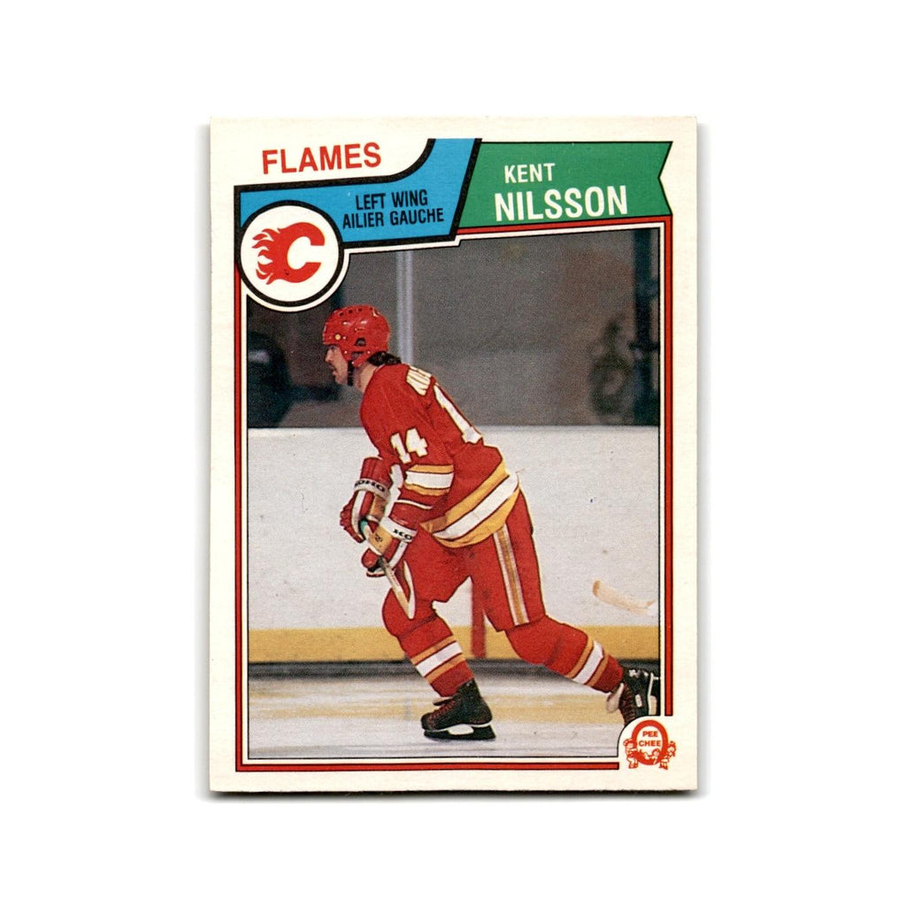 1983 O-Pee-Chee Kent Nilsson Calgary Flames #89