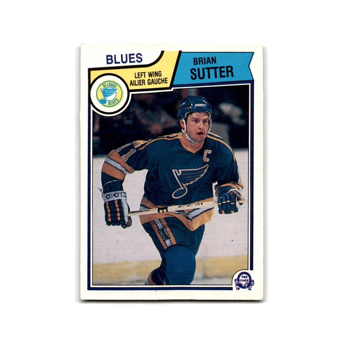 1983 O-Pee-Chee Brian Sutter St. Louis Blues #320