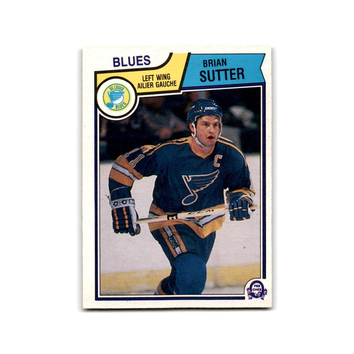1983 O-Pee-Chee Brian Sutter St. Louis Blues #320