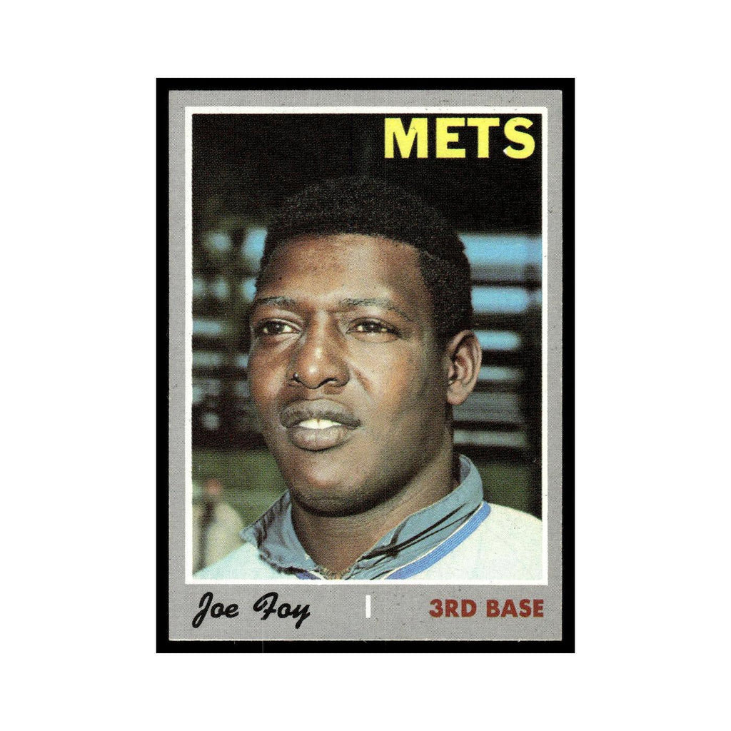 1970 Topps Baseball Card (Damaged) Joe Foy #138