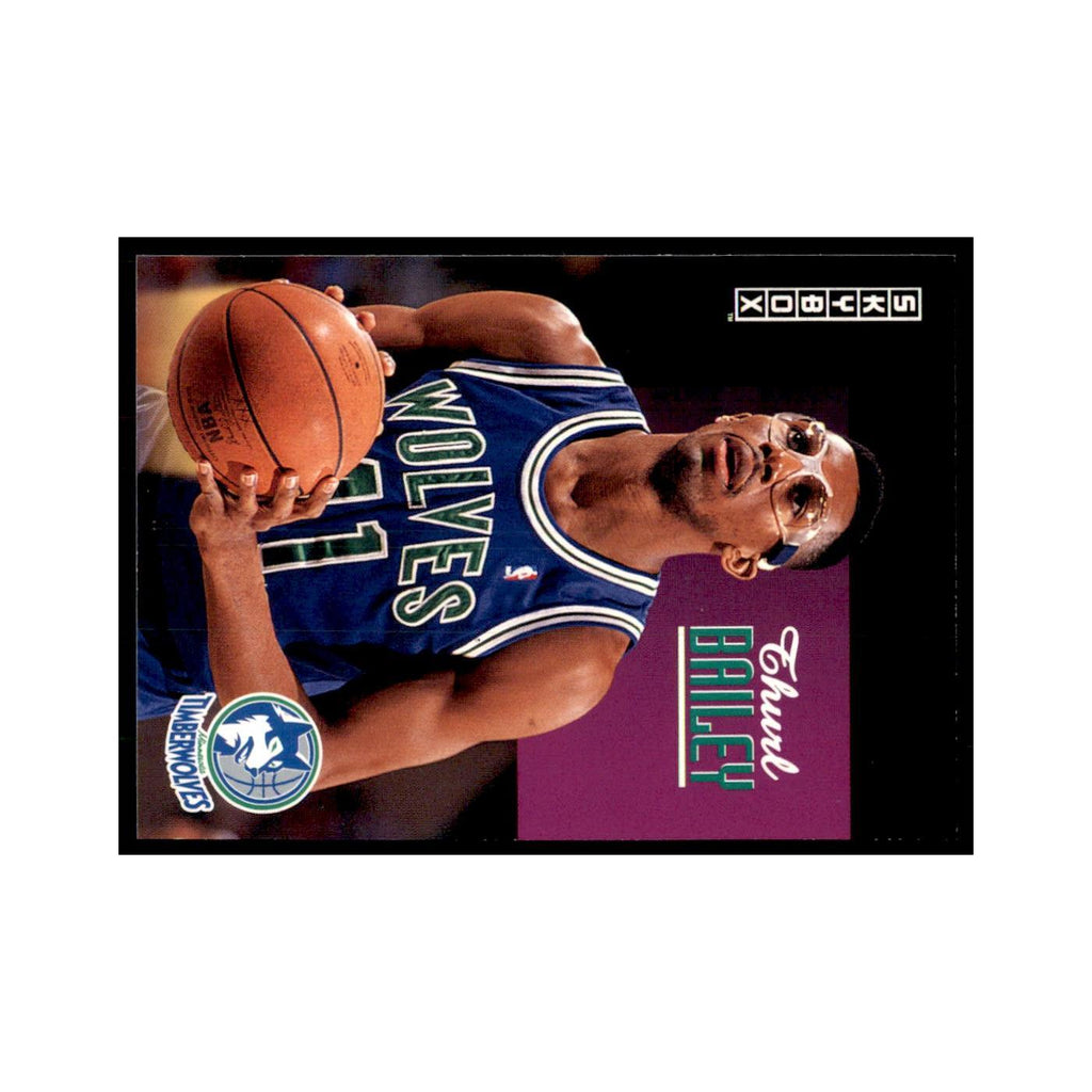 1992 SkyBox Thurl Bailey Basketball Cards #141
