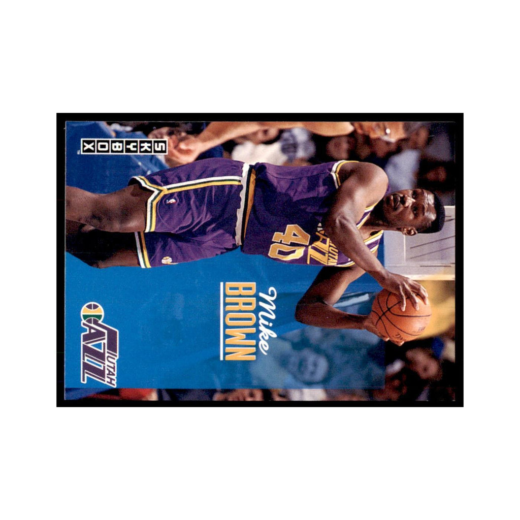 1992 SkyBox Mike Brown Basketball Cards #237