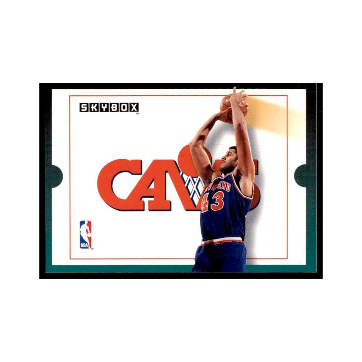 1992 SkyBox Cleveland Cavaliers Basketball Cards #286