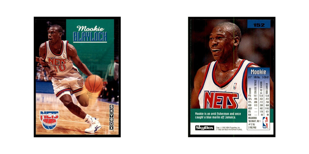 1992 SkyBox Mookie Blaylock Basketball Cards #152