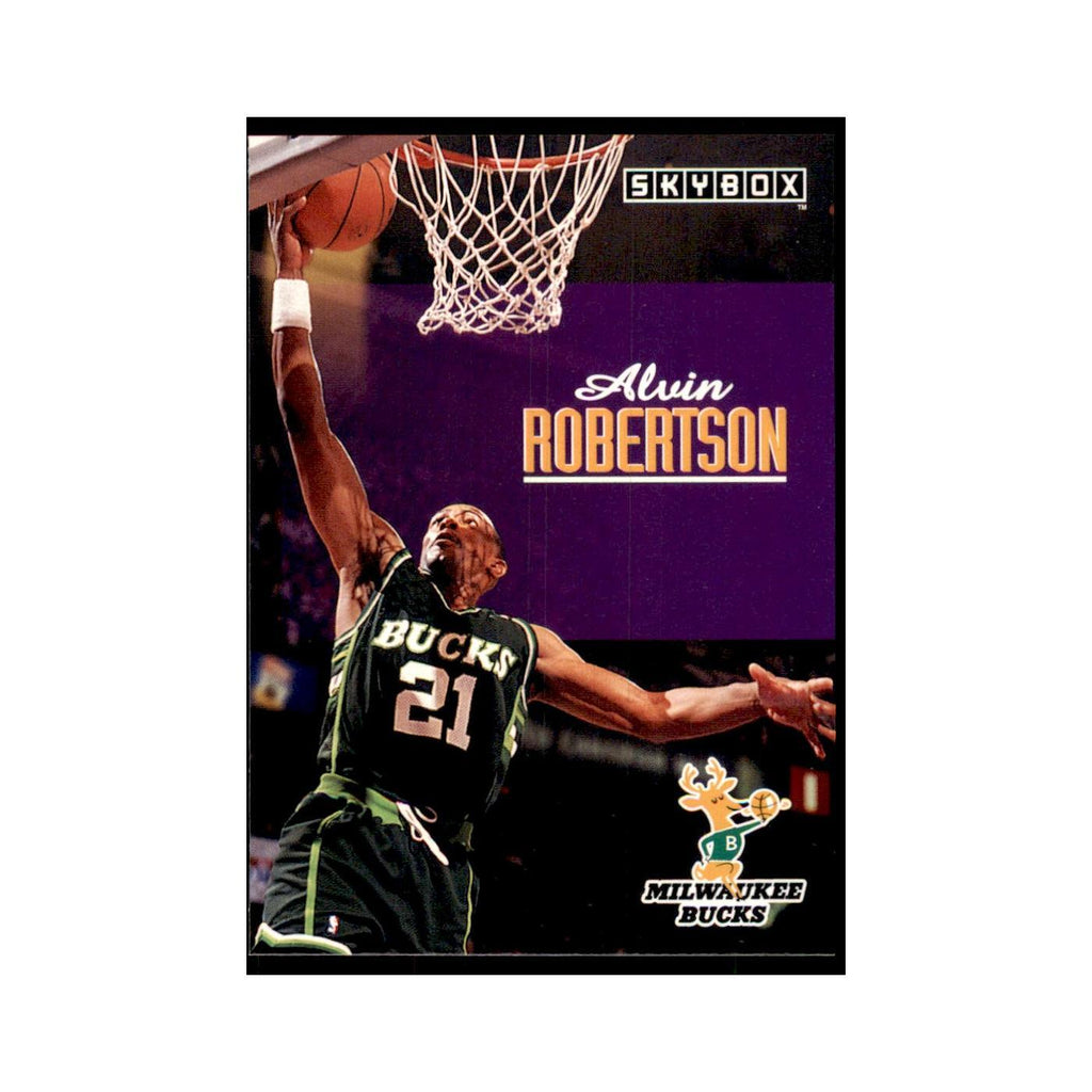 1992 SkyBox Alvin Robertson Basketball Cards #139