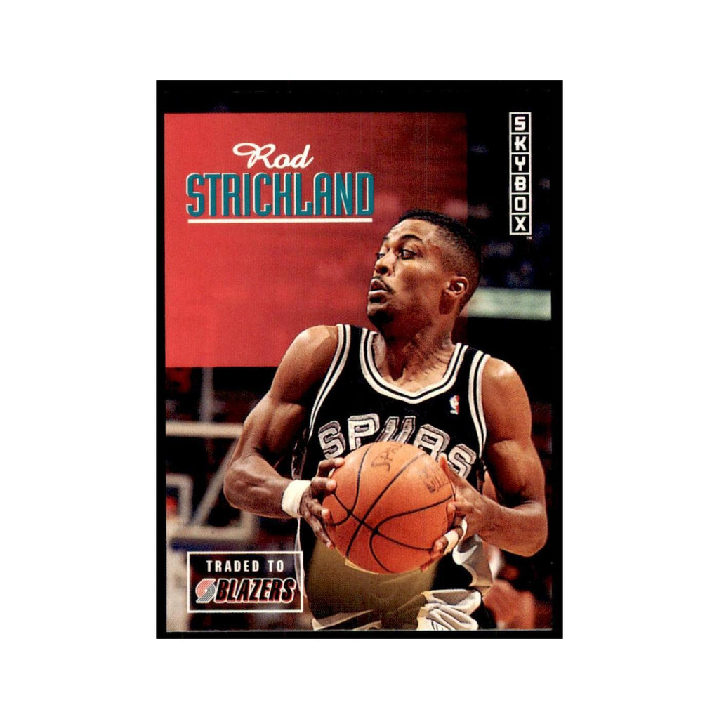 1992 SkyBox Rod Strickland Basketball Cards #225