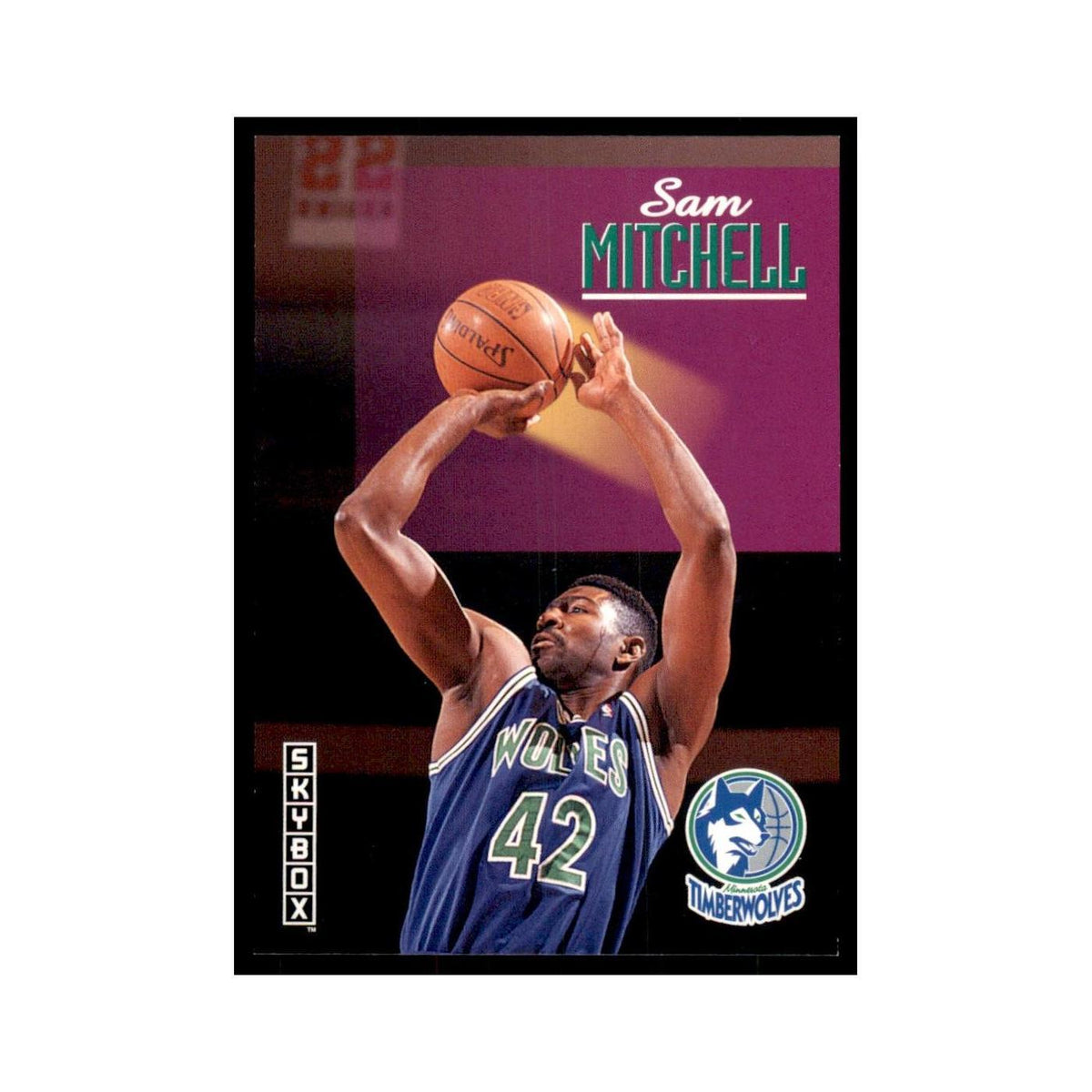 1992 SkyBox Sam Mitchell Basketball Cards #146