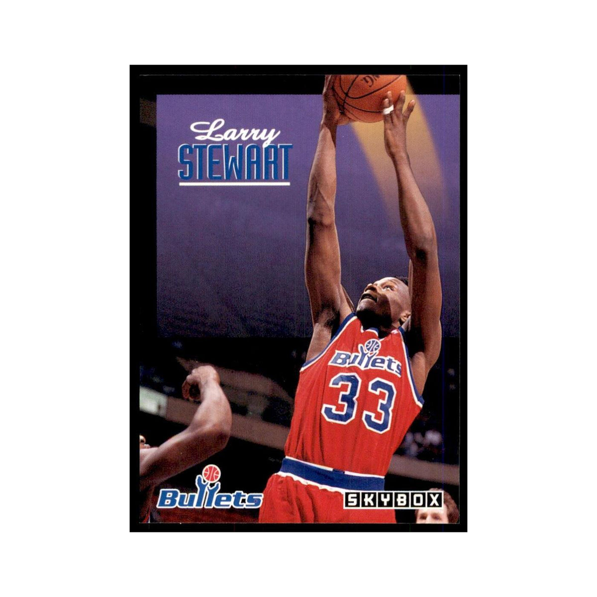 1992 SkyBox Larry Stewart Basketball Cards #254
