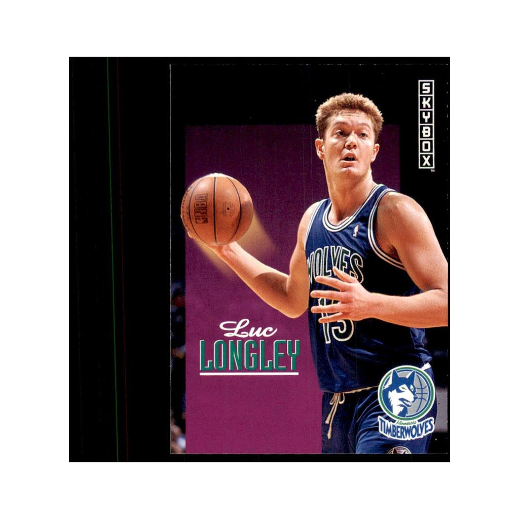1992 SkyBox Luc Longley Basketball Cards #145