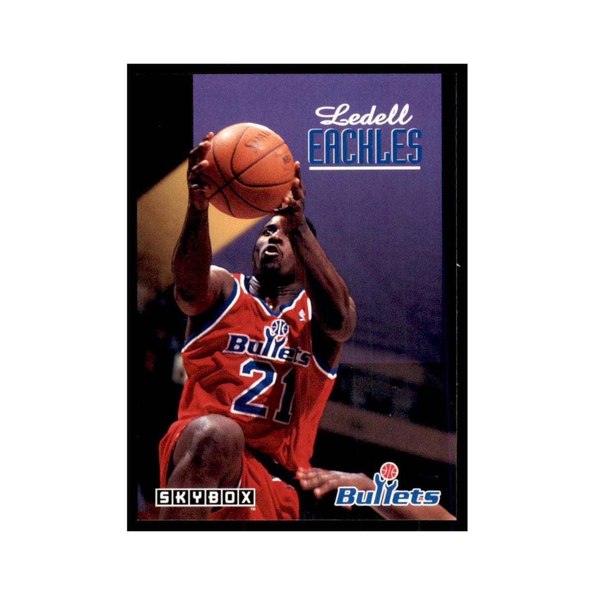 1992 SkyBox Ledell Eackles Basketball Cards #247