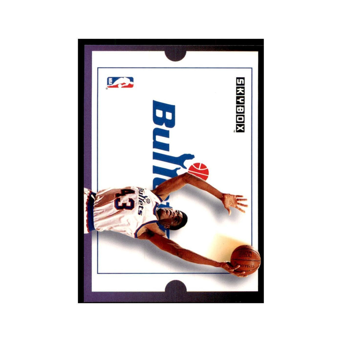 1992 SkyBox Wahington Bullets Basketball Cards #308